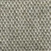 Heathered gray fabric texture with a dense, grid weave and subtle silver highlights, appearing matte and uniformly consistent.